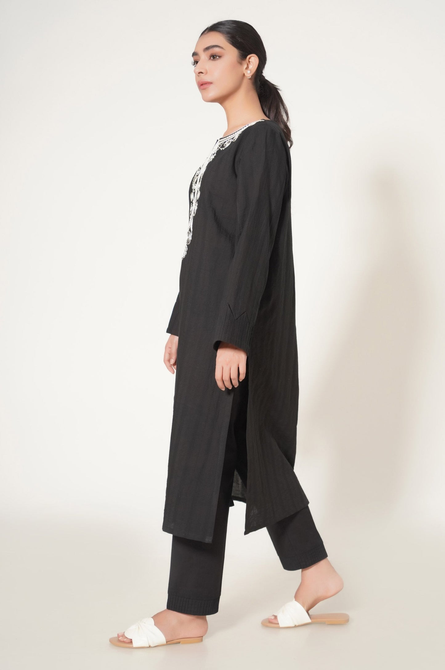 Stitched 2 Piece Doria Embroidered Suit