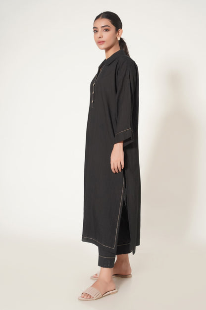 Stitched 1 Piece Doria Embroidered Shirt