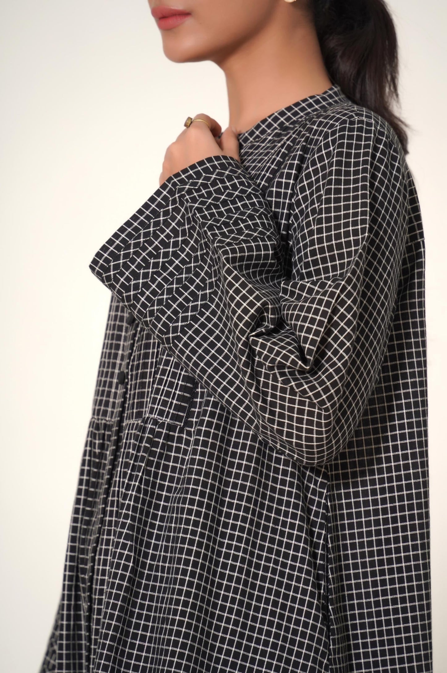 Stitched 2 Piece Yarn Dyed Embroidered Suit