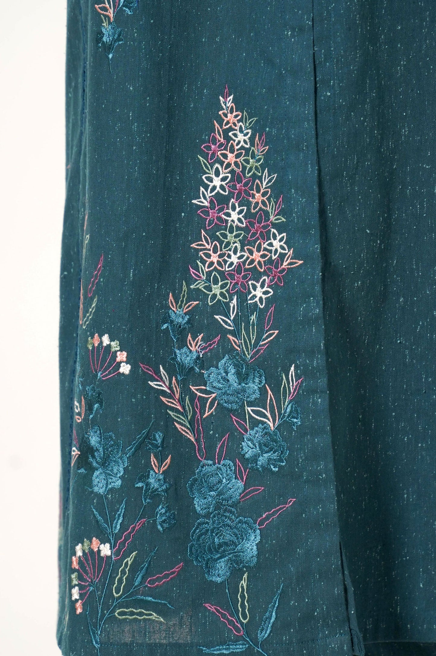 Stitched 2 Piece Embroidered Neps Khaddar Suit