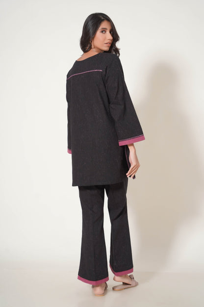 Stitched 2 Piece Stylized Neps Khaddar Suit