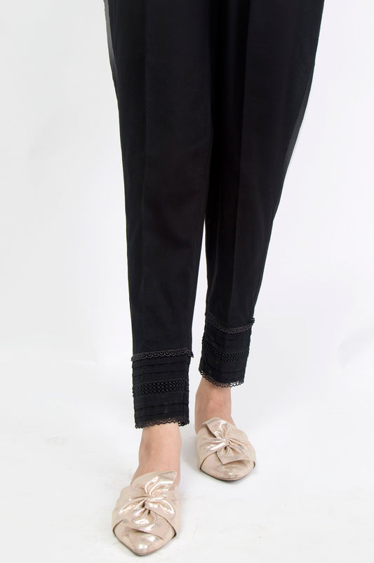 Cambric Capri Pants - Black