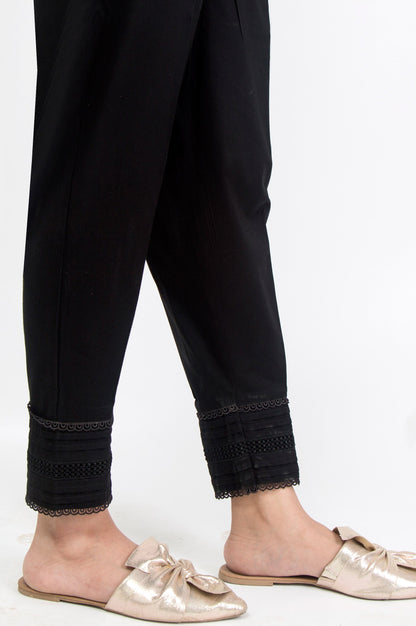 Cambric Capri Pants - Black