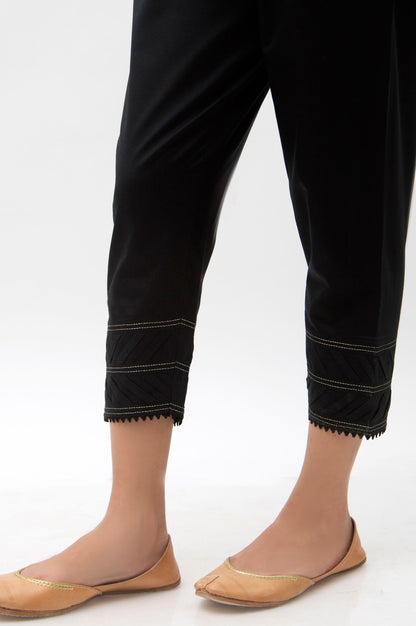 Cambric Capri Pants - Black