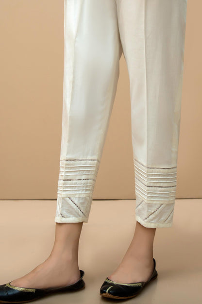 Cambric Capri Pants - Off White