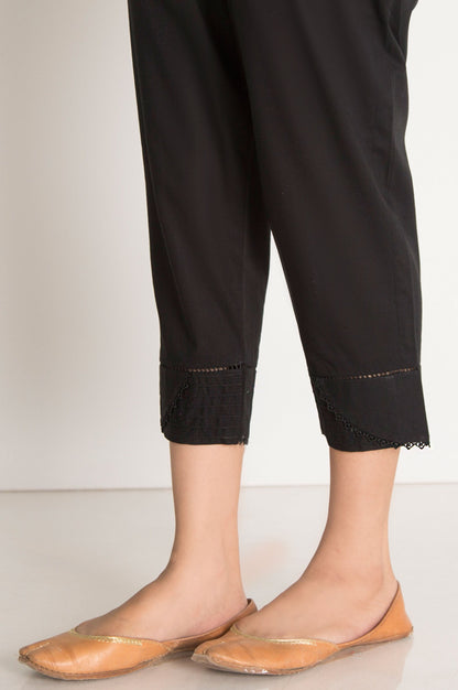 Embellished Capri Pant - Black