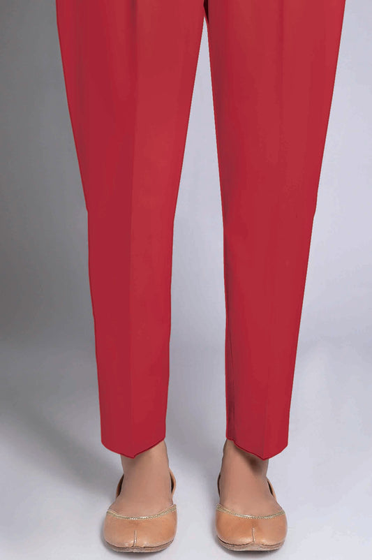 Unstitched Cambric Bottom - Maroon