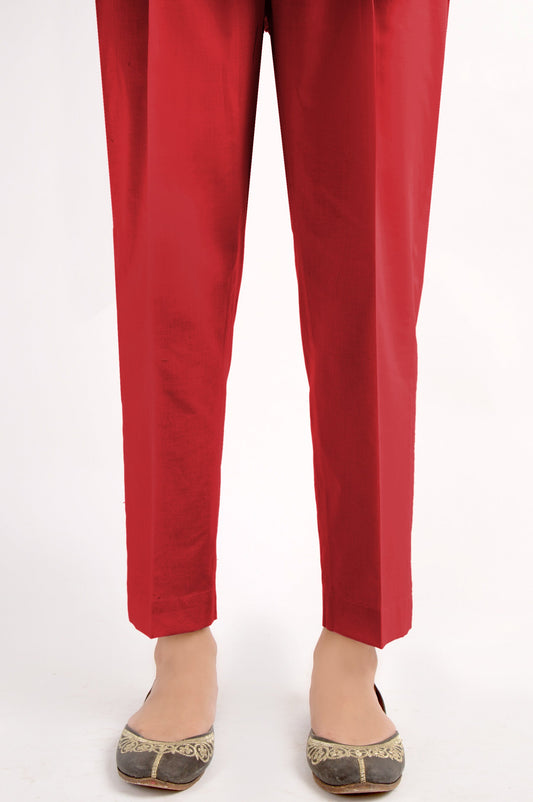 Unstitched Cambric Bottom - Red