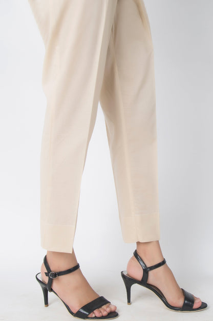 Basic Cambric Cigarette Pants - Butter