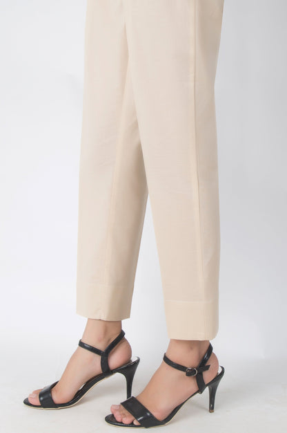 Basic Cambric Cigarette Pants - Butter