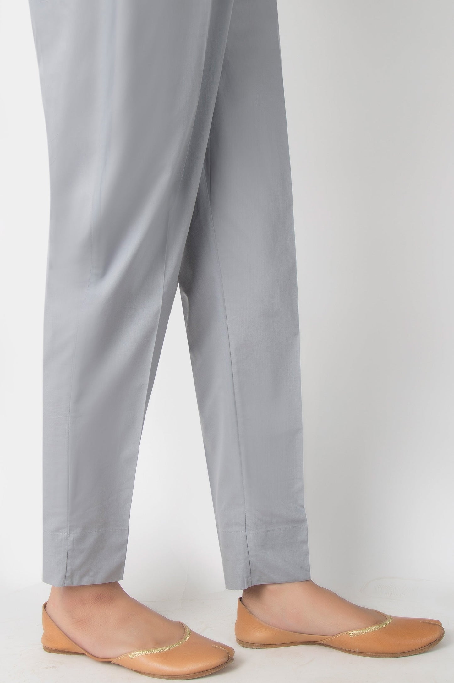 Basic Cambric Pants - Grey