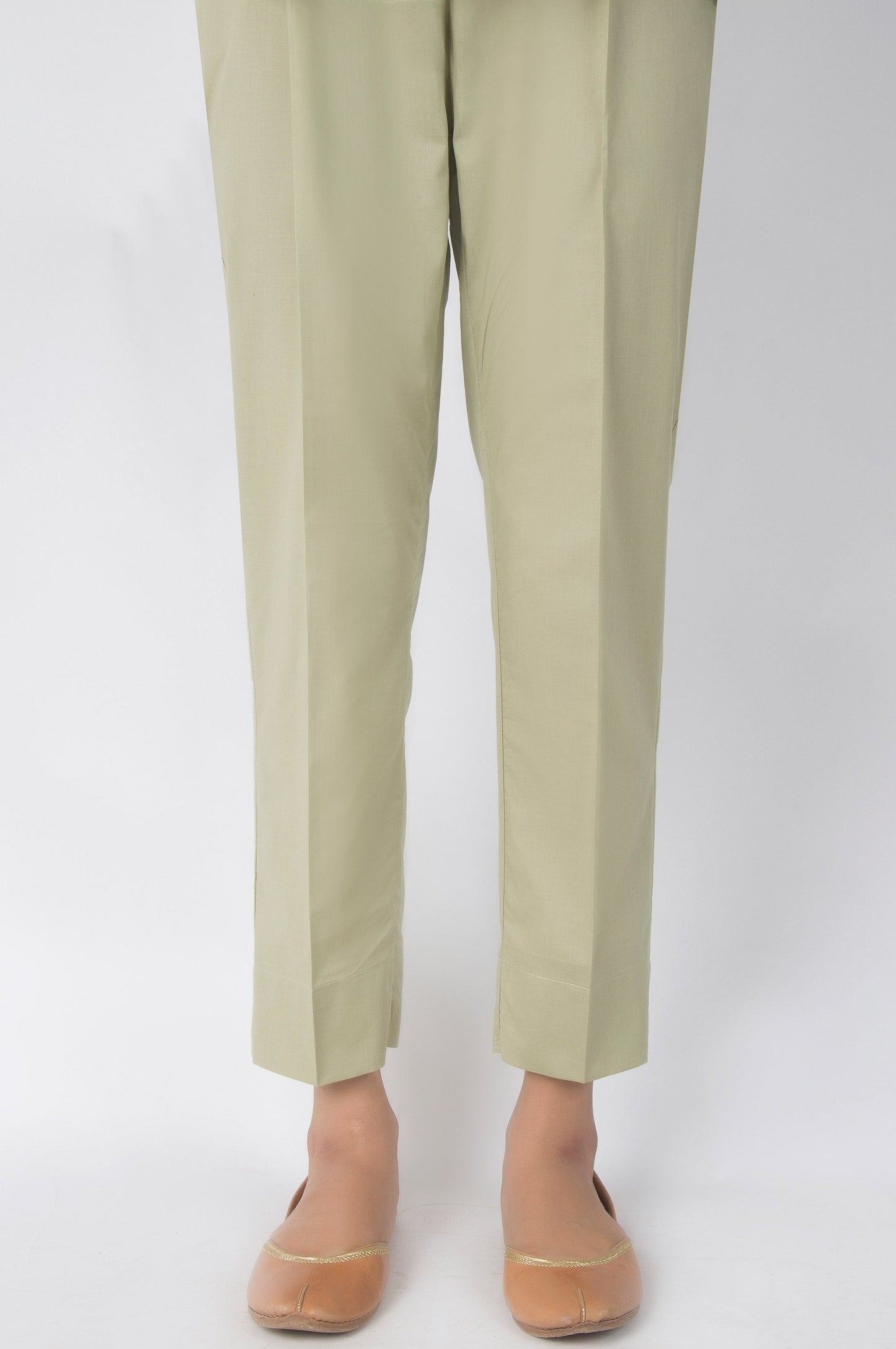 Basic Cambric Pants - Pistachio Green