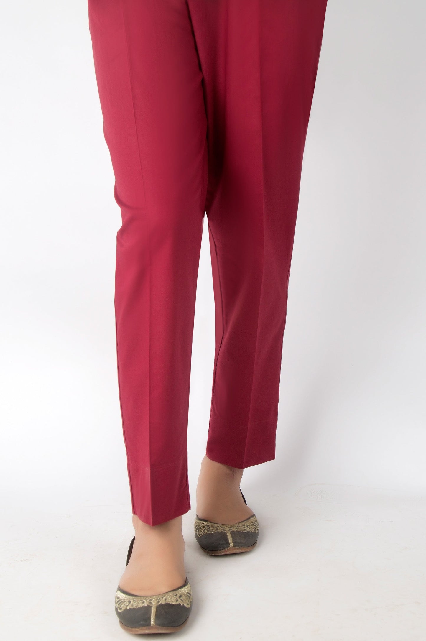 Basic Cambric Pants - Red