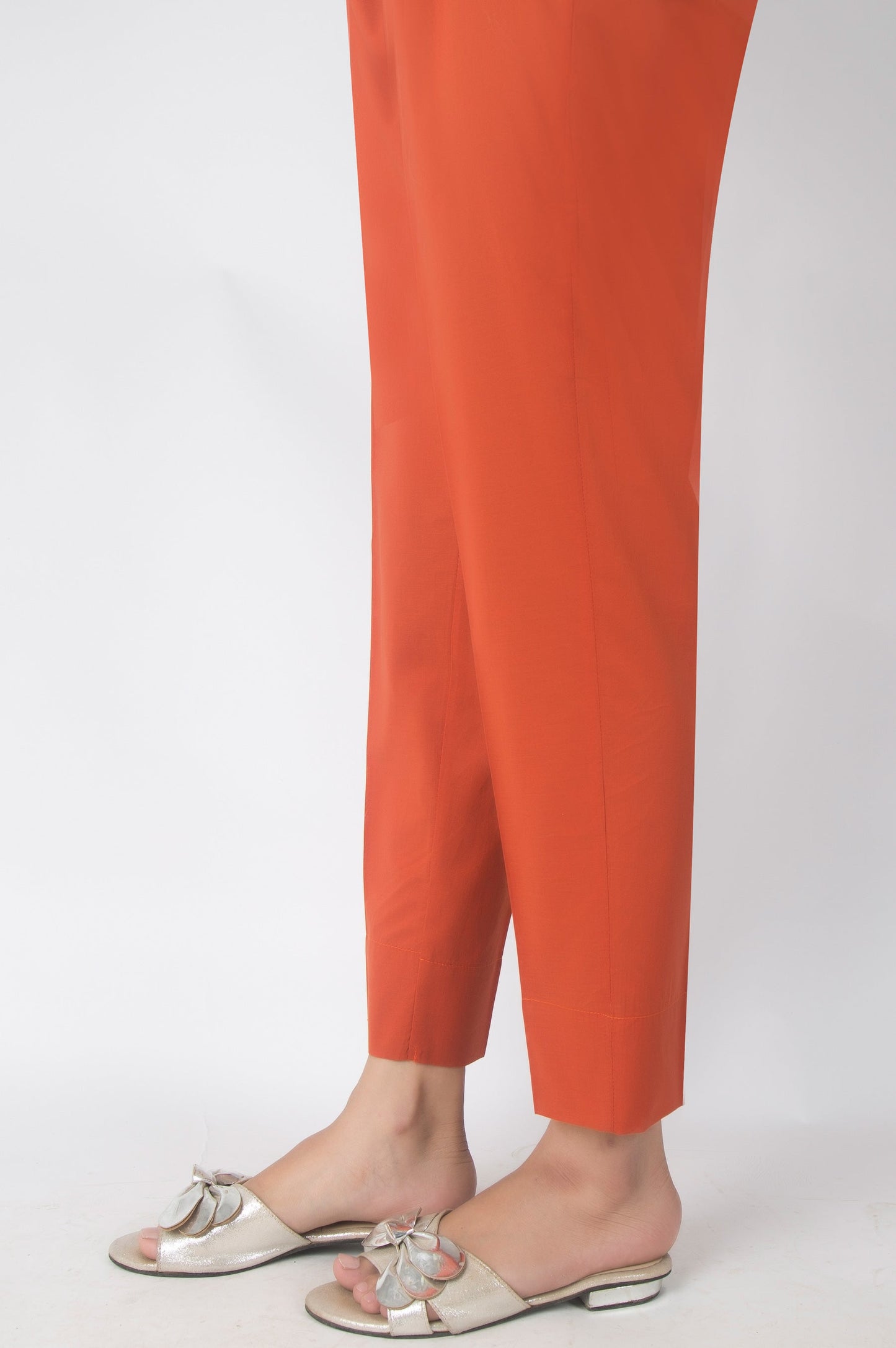 Basic Cambric Pants - Rust