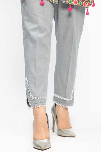 Embellished Khaddar Pants