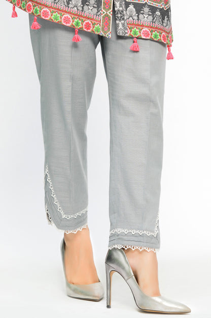 Embellished Khaddar Pants