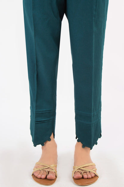 Embellished Cottel Pants - Teal
