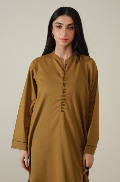 Stitched 2 Piece Stylized Cambric Suit