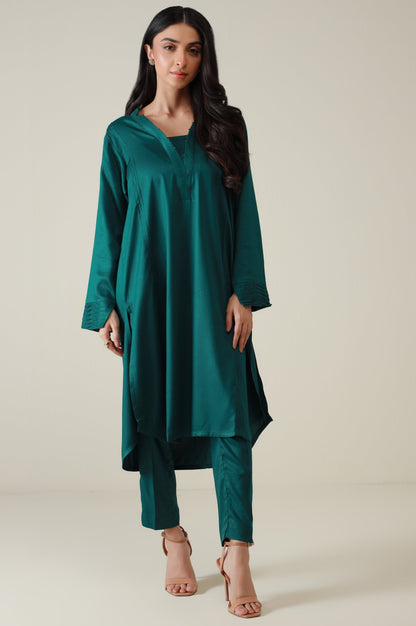 Stitched 2 Piece Stylized Cambric Suit