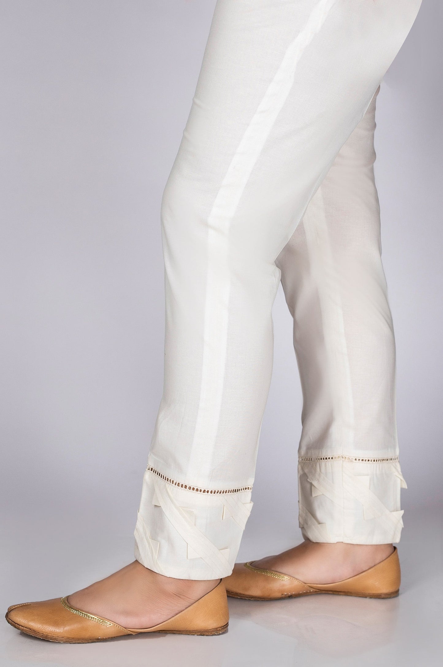 Embellished Cigarette Pants