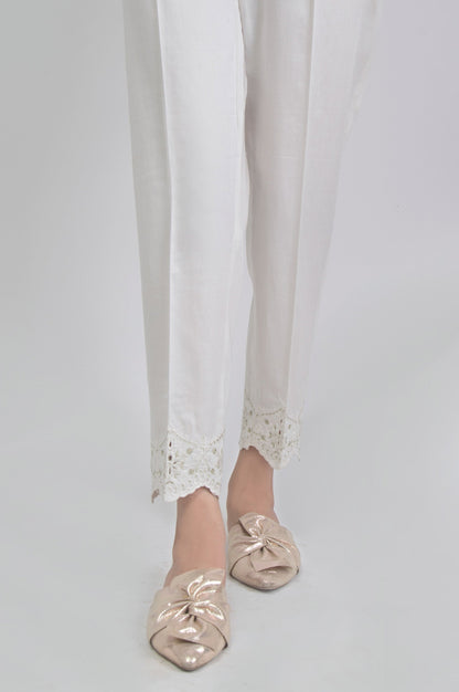 Embroidered Pants Satin