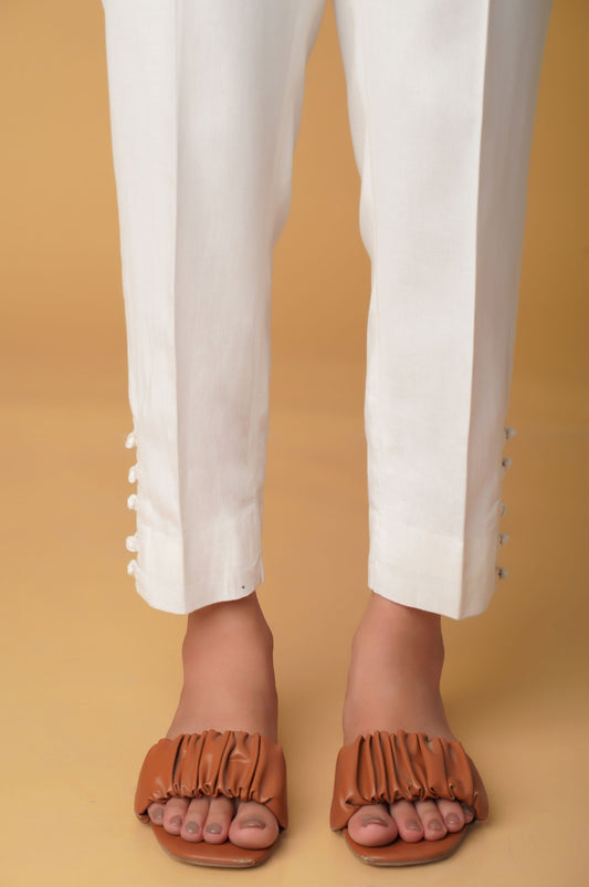 Stylized Cottel culottes - White