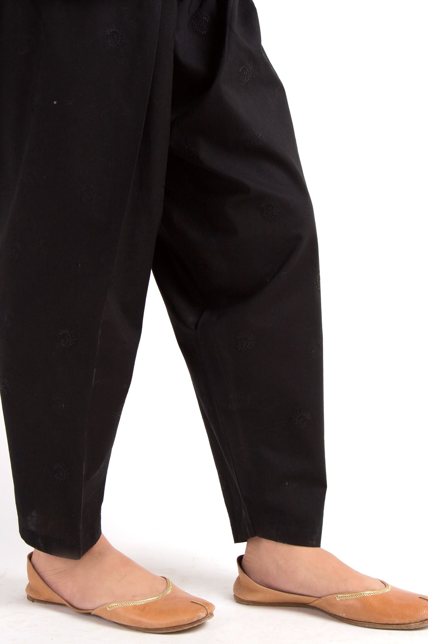 Embroidered Shalwar - Black