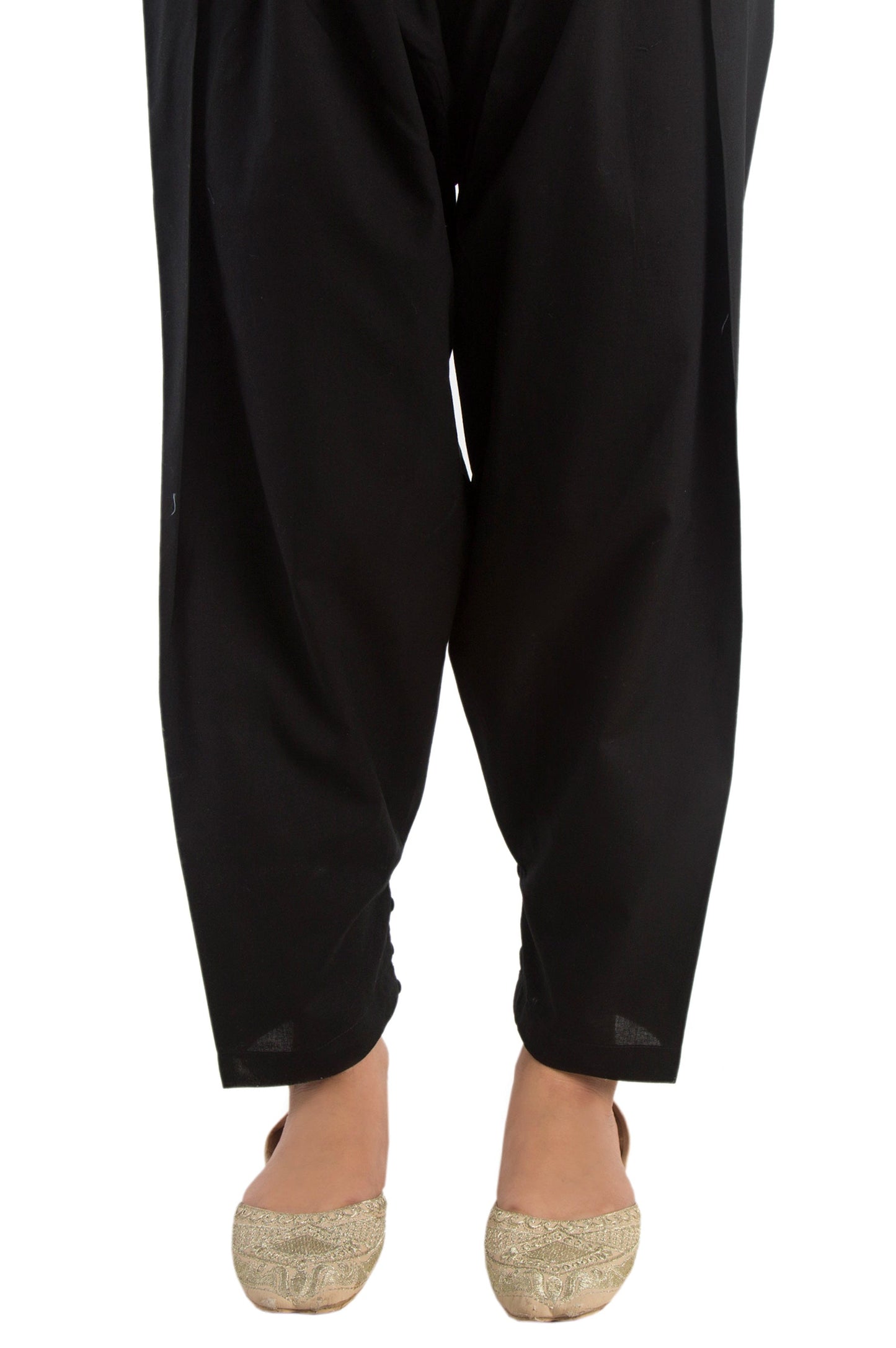 Cambric Shalwar - Black