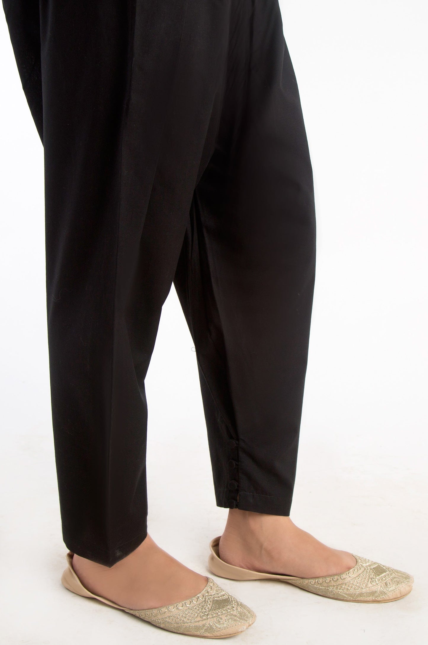 Cambric Shalwar - Black