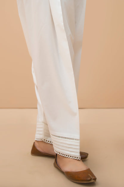 Embellished Shalwar  - Off-White
