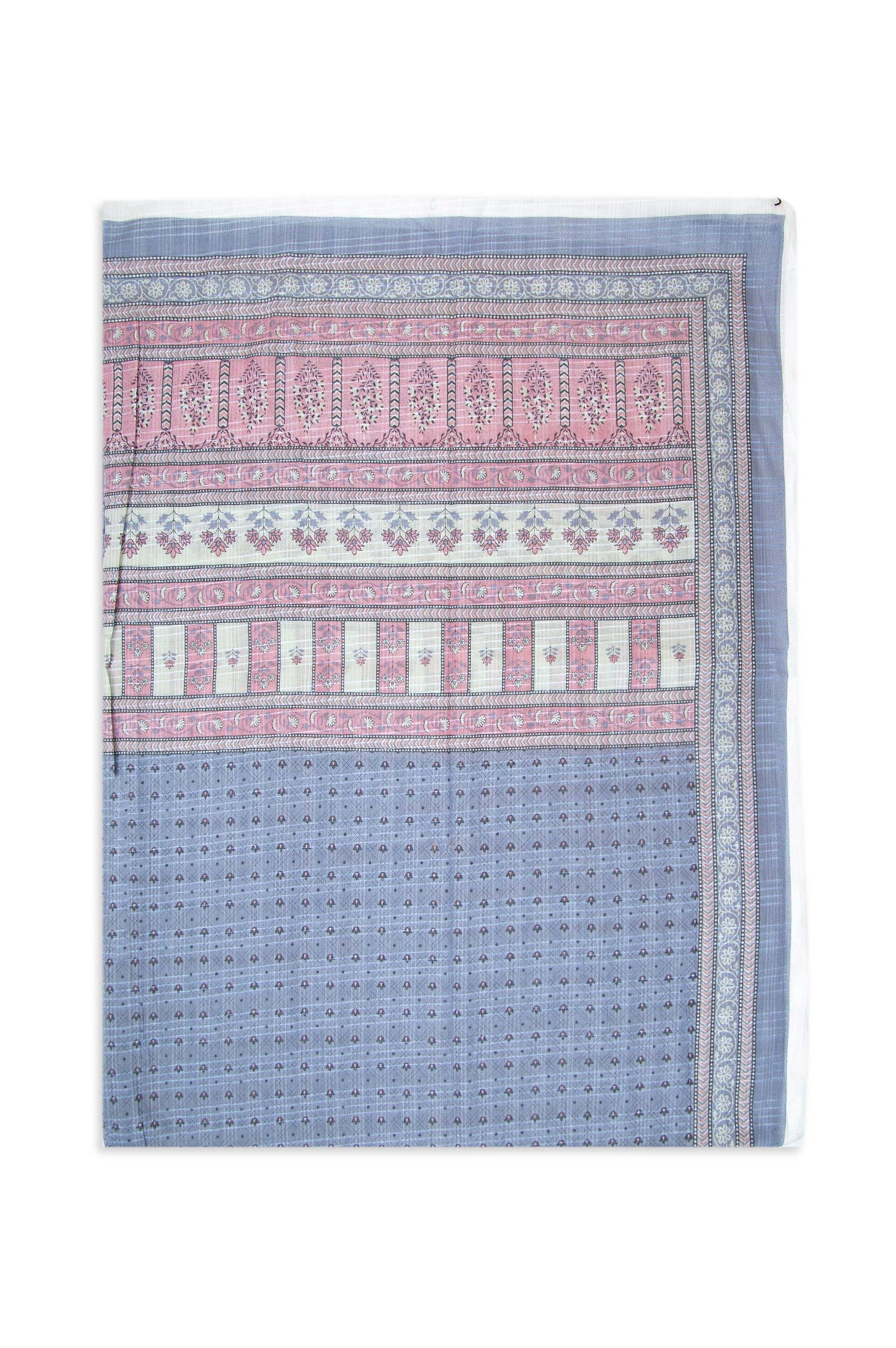 Printed Lawn Dupatta - Grey