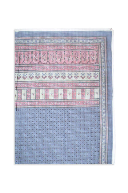 Printed Lawn Dupatta - Grey