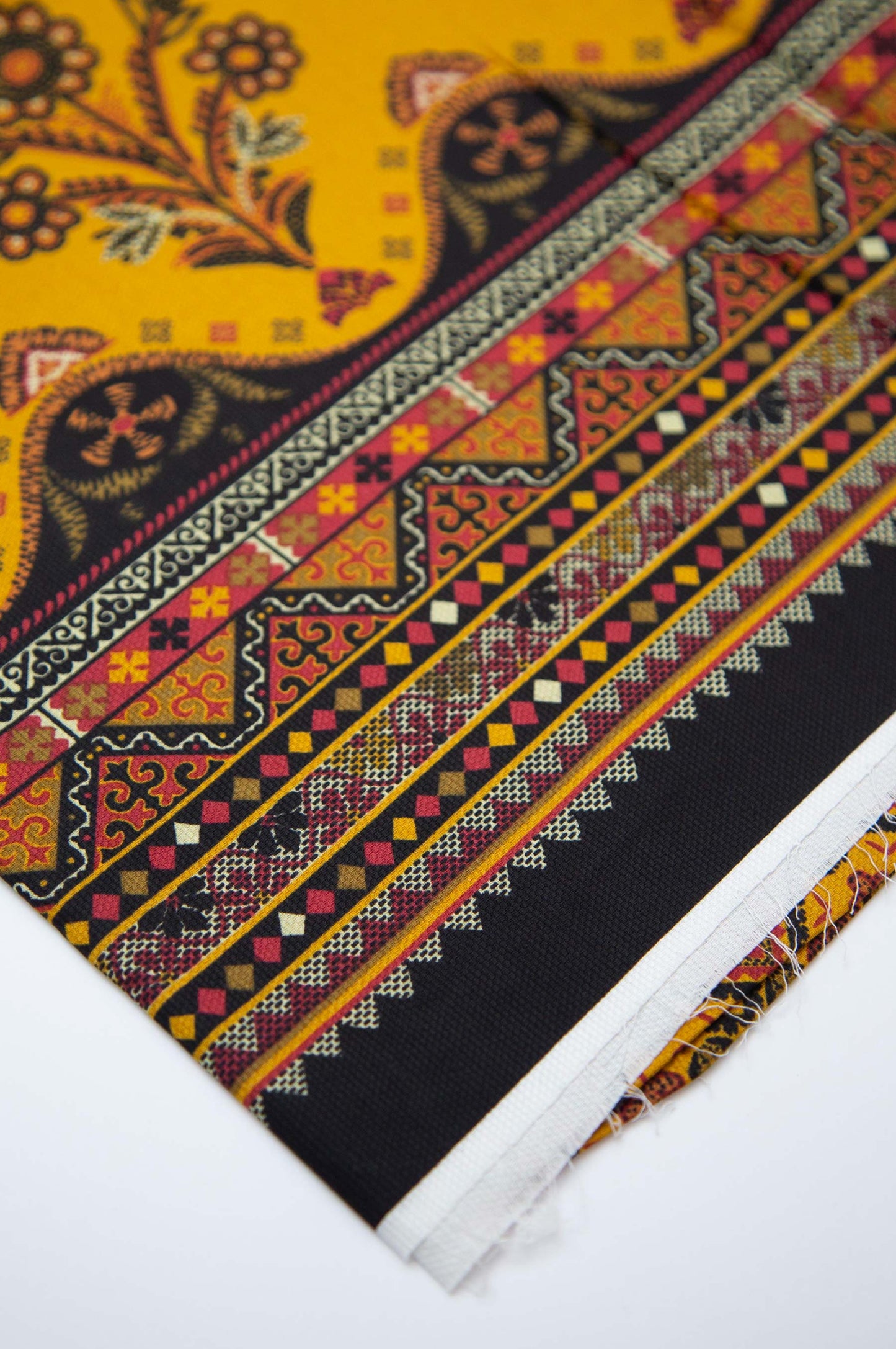 Printed Cottel Dupatta - Chrome