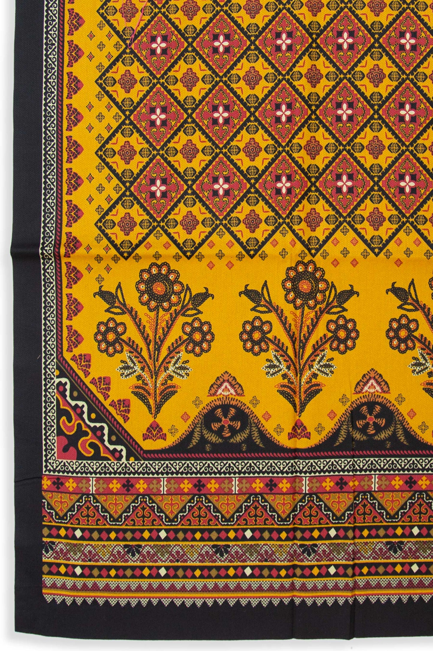 Printed Cottel Dupatta - Chrome