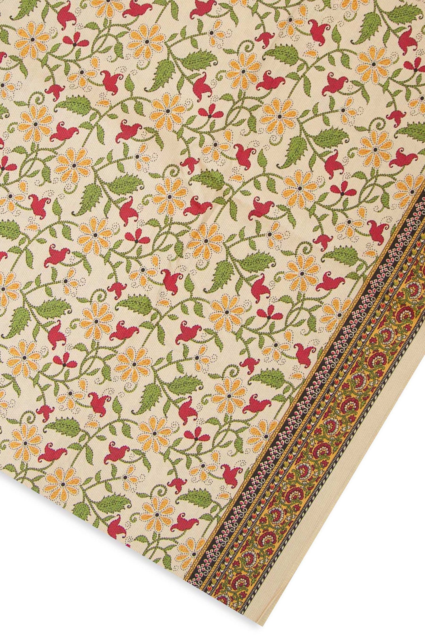 Printed Cottel Dupatta - Off White