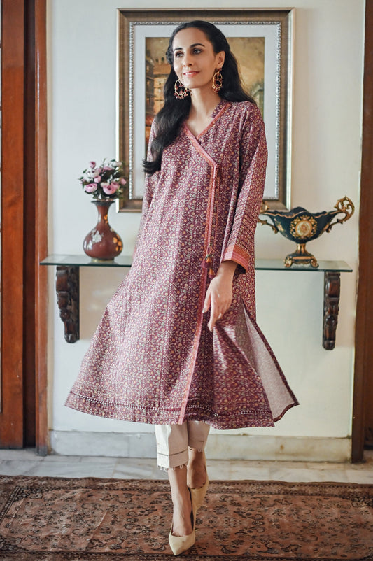 Unstitched 1 Piece Digital Printed Cottel Shirt