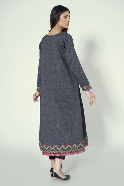 Unstitched 1 Piece Printed Lawn Shirt