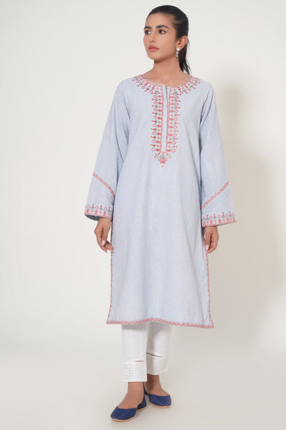 Stitched 1 Piece Embroidered Multi Neps Shirt