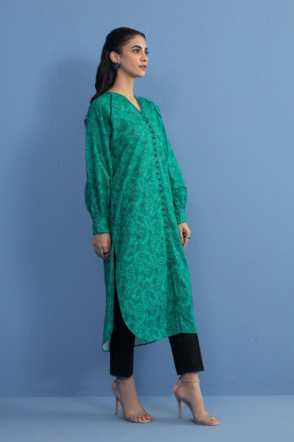 Unstitched 1 Piece Printed Cottel Shirt