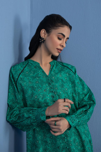 Unstitched 1 Piece Printed Cottel Shirt