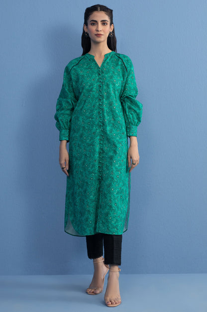 Unstitched 1 Piece Printed Cottel Shirt