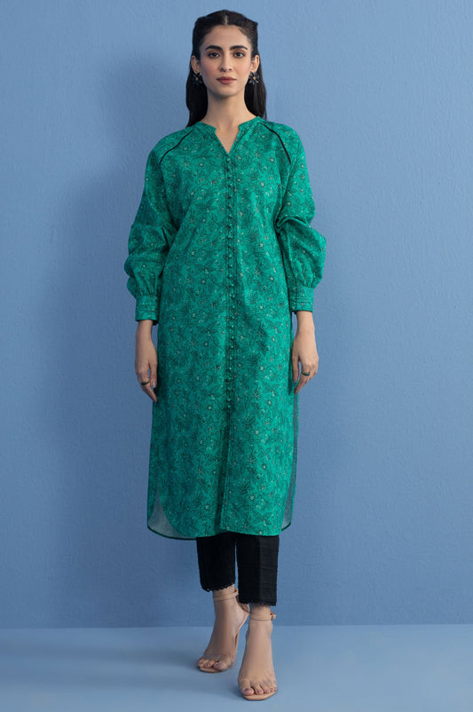 Unstitched 1 Piece Printed Cottel Shirt