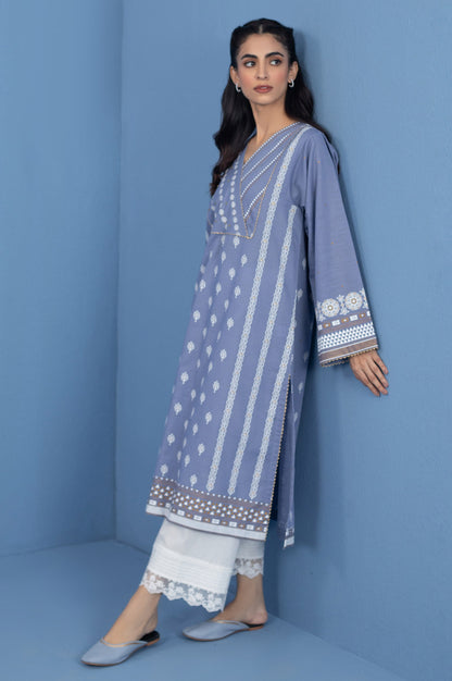 Unstitched 1 Piece Printed Khaddar Shirt