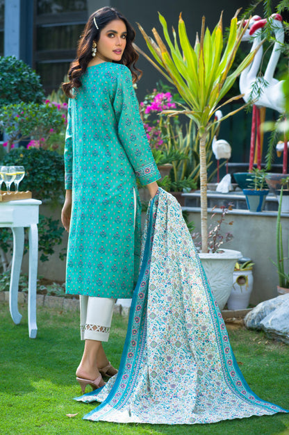 Stitched 2 Piece Printed Lawn Suit
