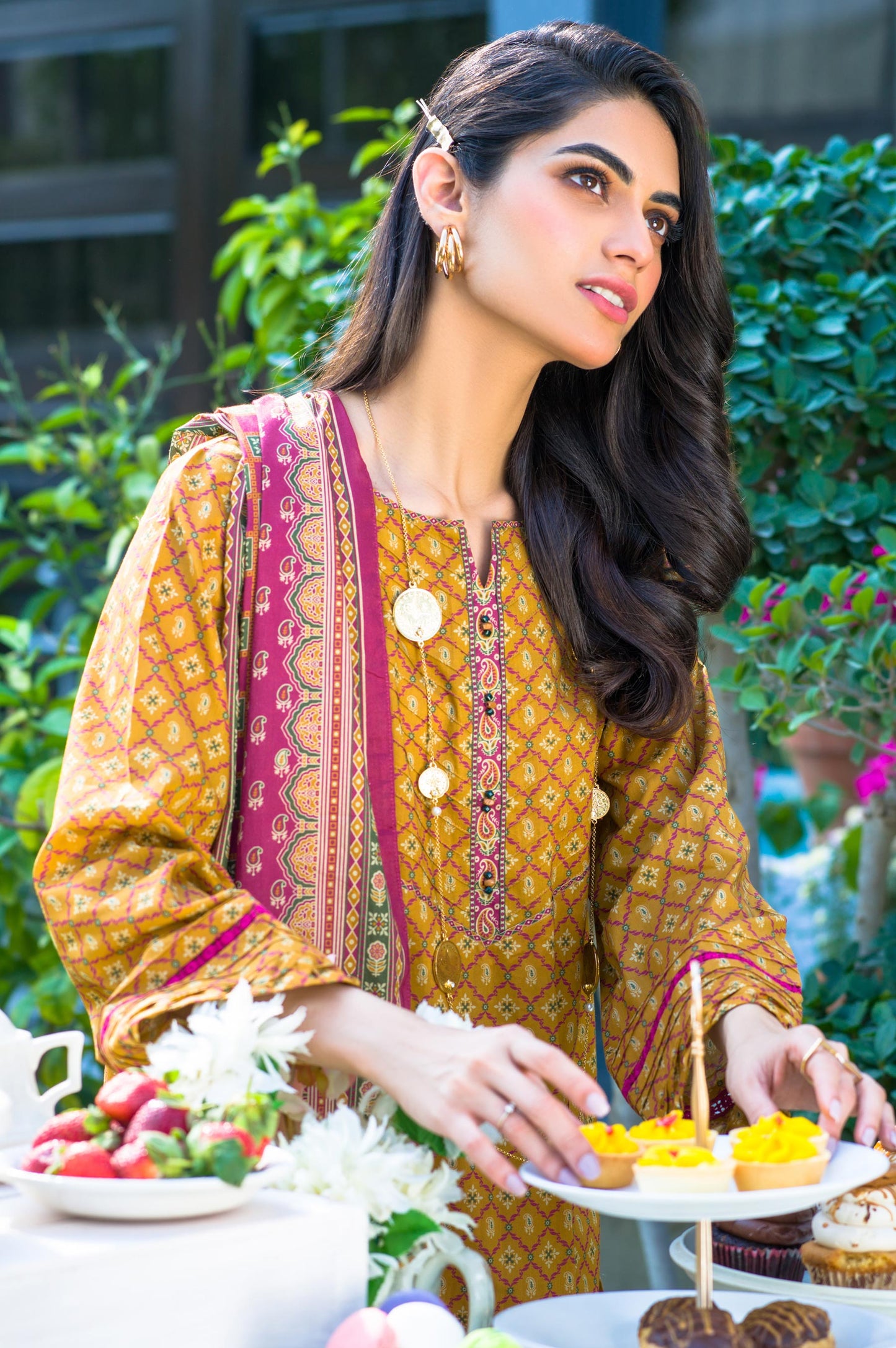 Stitched 2 Piece Printed Lawn Suit