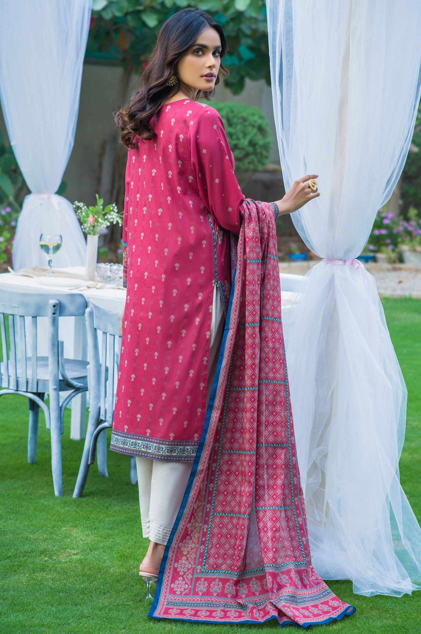 Stitched 2 Piece Printed Lawn Suit