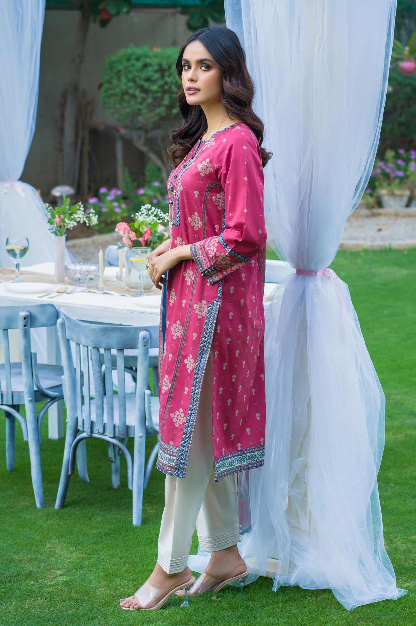 Stitched 2 Piece Printed Lawn Suit