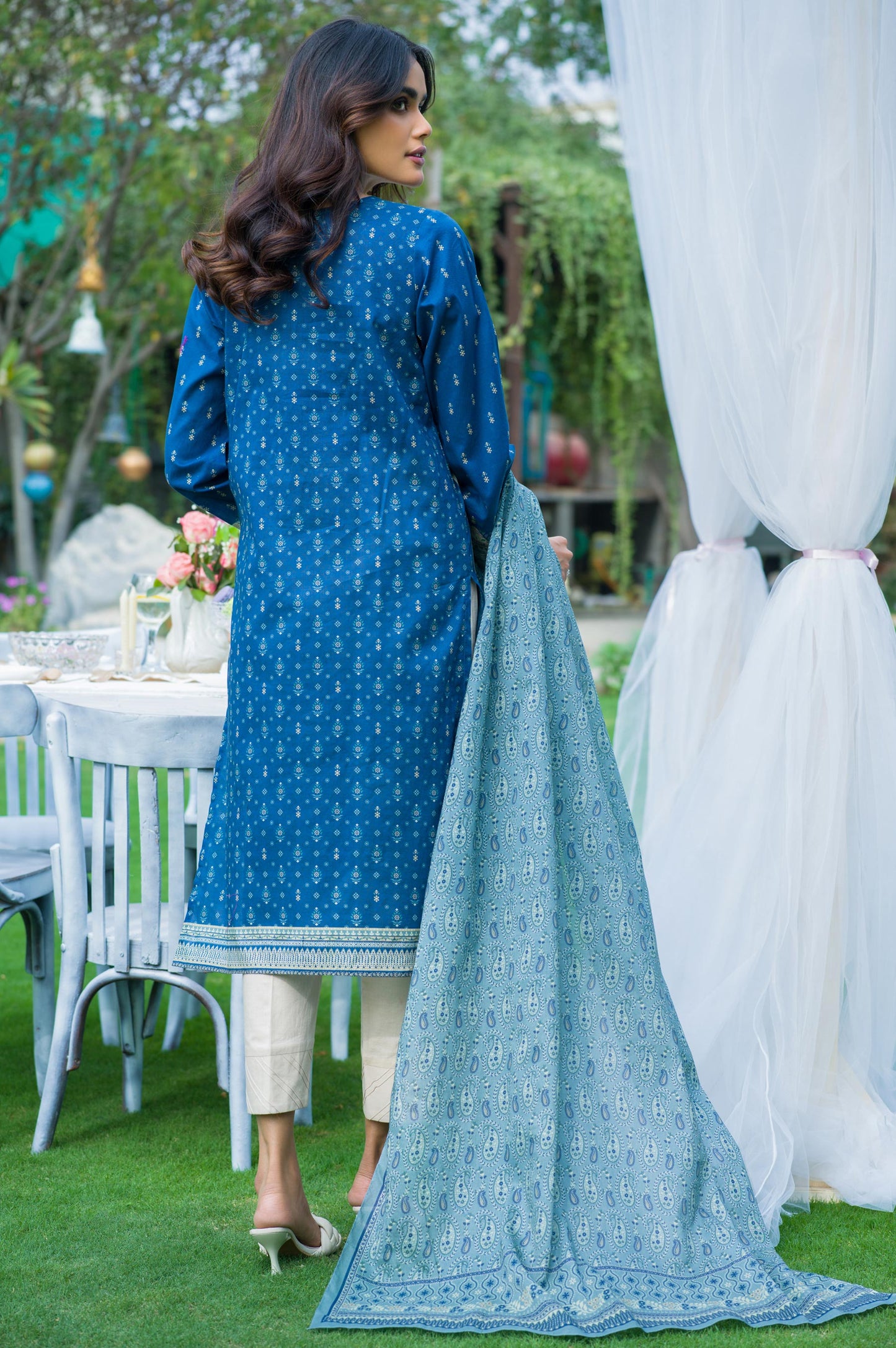 Stitched 2 Piece Embroidered Lawn Suit