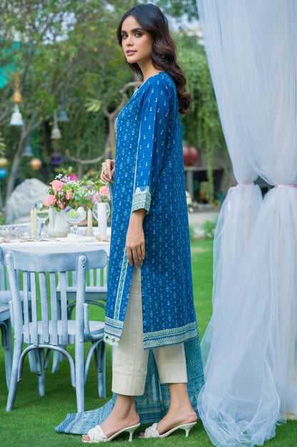 Stitched 2 Piece Embroidered Lawn Suit