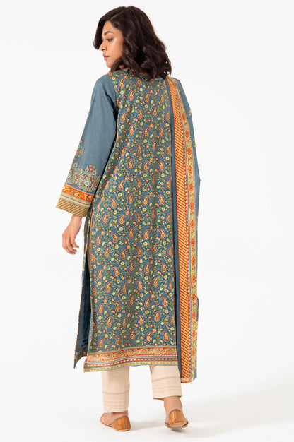 Stitched 2 Piece Embroidered Lawn Suit